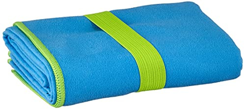 Playshoes Multifunzione Asciugamano da Bagno in Microfibra, Blu 7 (Blue), 90 x 200 cm