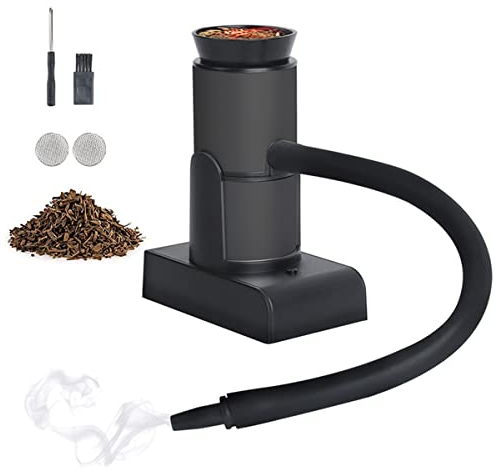 Portable Smoking Gun Wood Smoke Infuser Handheld Kitchen Smoker Machine with Wood Chips, Cold Smoke for Food and Drinks - Sous Vide Meat Salmon Cocktails Cheese BBQ Grill