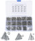 480 Pièces Ensemble d'écrous et Boulons, M2/M3/M4 Jeu de Vis et écrous à Tête Ronde Acier Inox, Vis Voulons et écrous à Tête Hexagonale Allen pour Machine Meubles