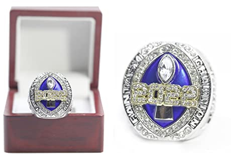 HYKJSHED Fantasy-Football-Ring, Meisterschaftsring, FFL-Meisterschaftstrophäe, Geschenkbox, Ring-Display-Box, 13