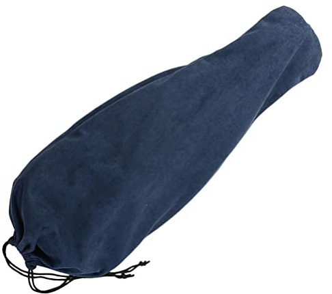 Vaguelly Schutzhülle Violine 3/4 4/4 Wildlederstoff Dunkelblau Staub und Wasserschutz Geschmeidige Geigenabdeckung für Instrumentenzubehör