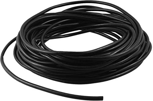 XYWHPGV Aquarium 20M Schwarzer weicher flexibler Luftpumpen-Sauerstoffrohr-Schlauch(55329 cf04b 24b8f 08b06 e1924 f4230