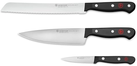 Wüsthof Gourmet Juego de cuchillos con 3 cuchillos