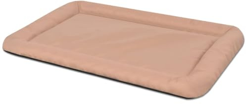 Homgoday Hundebett, Hundekissen,Hundebetten, Hundematte Hundematratze Haustierbett Hundeschlafplatz Hundebett für Haustiere Größe XL Beige
