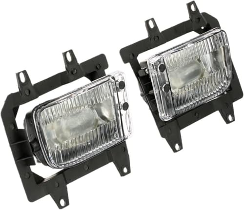 ATTLGR Auto Nebelscheinwerfer Baugruppen für BMW E30 318I 325I 325E 63171385945 63171385946,Auto Frontstoßstange Tagfahrlicht Vorne Nebellichter Ersatz Zubehör,A-1pc Right