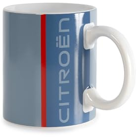Citroën - Mug En Céramique Nouveau Logo 350ml - Design Élégant - Idée Cadeau pour fans de voitures - Produit Officiel de la marque - Compatible avec Lave-Vaisselle et Micro-Ondes