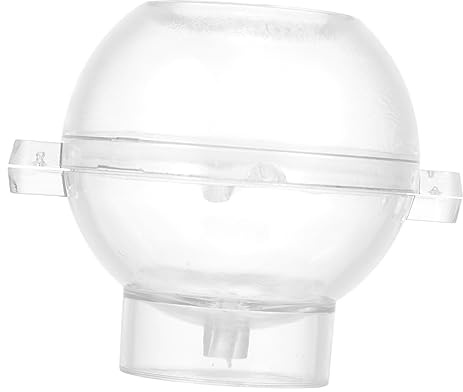 Gadpiparty 2 Piezas Vela Esférico de Antiadherente y Reutilizable para Manualidades Fabricación de Velas Decorativas