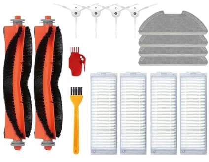 Compatible With XiaoMi Mi Robot Vacuum Mop 2 Lite / 2 Pro/MJSTL / MJST1SHW Accessories Main Side Brush Hepa Filter Mop Colth Spare Parts(Set 9)