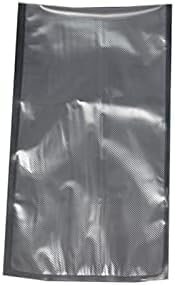 PAMPOLS | Bolsas al Vacío Gofradas para Envasar Alimentos PARA Uso Doméstico | Bolsa Gofrada para Envasar al Vacío Alimentos como Fruta y Verdura | Pack de 100 bolsas de vacío 20x40 cm