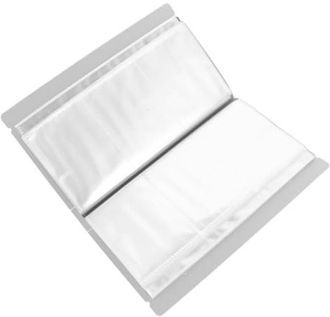 SHINEOFI Album Porta Cartoline Trasparente in Plastica PP Formato A4 per Collezionisti di Biglietti e Cartoline Custodia Robusta per Conservare Biglietti Aerei Concerti e Ricordi
