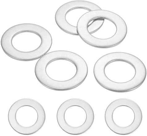 QUARKZMAN 5 Pz Rondelle Piane M20 Acciaio Inox 304 Spessori Piatti | 21mm Diam Interno 37mm Diam Esterno 2mm Spessore, Per Viti Bulloni Idraulica Automotive Fai Da Te Dispositivi Elettrici