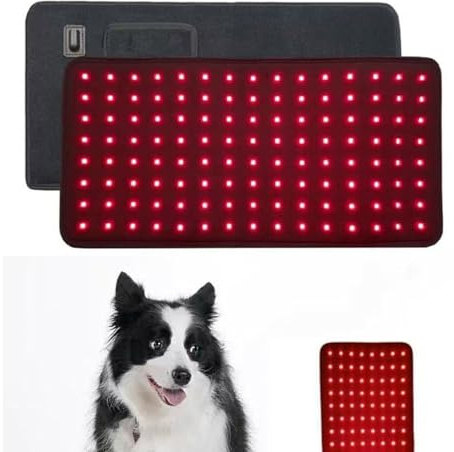 Coussin De Thérapie À La Lumière Rouge For Chiens Et Chats, Coussin Chauffant For Soulager Les Douleurs Musculaires, Dispositif De Thérapie À Lumière Rouge Infrarouge LED 120 Pièces