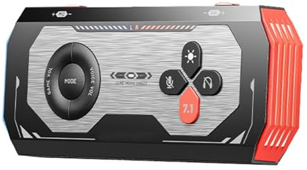 Snorvixre USB betriebene Gaming Soundkarte Universals 3, 5-mm Kopfhörer/Mikrofonkompatibilität NoiseFree für Streaming Meetings Plug & Play Lösung Externe USB Gaming Karte