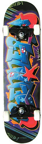Renner Skateboards Pro Series Beginner Complete Skateboards, 31 x 7.75 - Graffiti