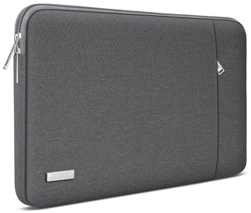 TECOOL Laptoptasche 16 Zoll Laptop Hülle für MacBook Pro 16/16 Notebook | Wasserdichte Tasche 16 Schutzhülle für MacBook Pro 16 M5-M1 2026-2019,16 Notebook Lenovo Thinkbook Dell HP ASUS,DunkelGrau