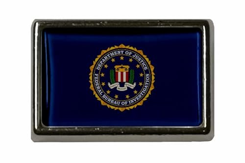U24 Pin FBI Flaggenpin Anstecker Anstecknadel Fahne Flagge