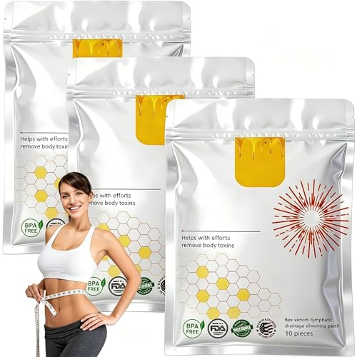 Abnehmpflaster für den Bauchnabel – Slimming Patch mit Nano Mikronadel & Kräuterextrakten | Mikronadelpflaster mit Wärmeeffekt | 30 Stück einzeln verpackt, Bienengiftpflaster
