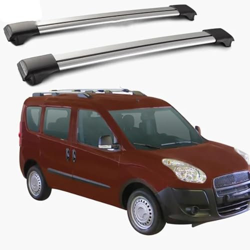 dvsdfbvb Car Roof Racks for Opel Combo 5 Door Van 2009 2010 2011 2012-2021, Universal Transversal Anti-Theft Lockable Adjustable Carrier Luggage Car Accessories
