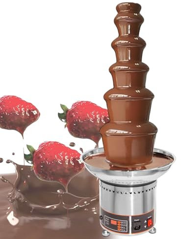 Macchina Per Fontana Di Cioccolato In Acciaio Inossidabile, Fontane Di Cioccolato Per Feste Matrimoni E Feste, Macchina Per Fontana Di Cioccolato A 4-7 Livelli, Per Sciogliere Il Formaggio,6tiers