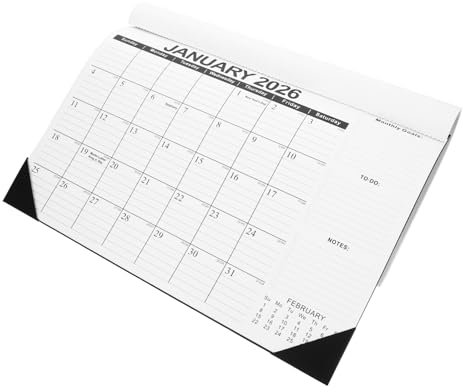 UTHCLO Homeoffice Wandkalender 2025 18 Monate Monatsplaner Für Büro Und Haushalt Dekorativer Agenda Kalender Klassischem Ideal Für Die Planung Und Organisation Von Terminen Und Großer Wandkalender