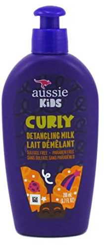 Aussie Kids Curly Detangling Milk 6.7 Ounce (200ml)