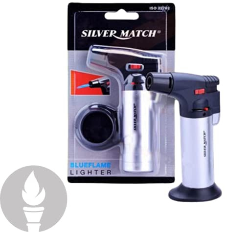 Accenditore Torcia A Fiamma Ossidrica da Cucina Regolabile - per Dolci e Tostature Creme Brulee Crema Catalana