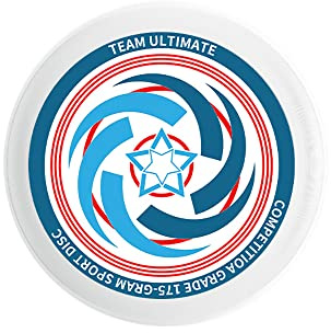 Hsthe Sea 28CM Ultimate Frisbee 175G Sport Outdoor Competitivo Disco da Spiaggia Frisbee (Stella Rotante)