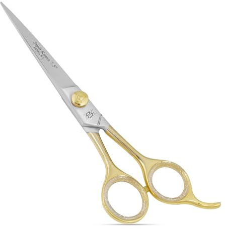 Hoof n Paw RnK 7.5 Professional Dog & Cat Grooming Scissors – Japanese Stainless Steel Hair Cutting Scissor for Pets – Sharp & Durable Shears for Grooming Kit & Hair Trimming