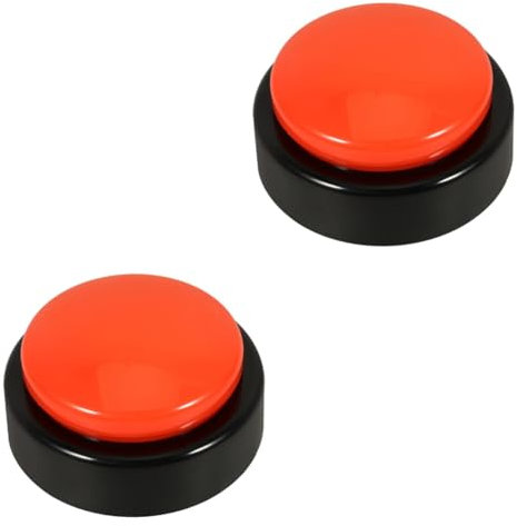 PRETYZOOM 2 Stück Wecker Mit Großem Knopf Wecker Digitaluhr Digitaler Nachttischuhr Sprechende Uhr Tischuhr Schlafzimmer Tischuhr Zeigt Die Zeit An