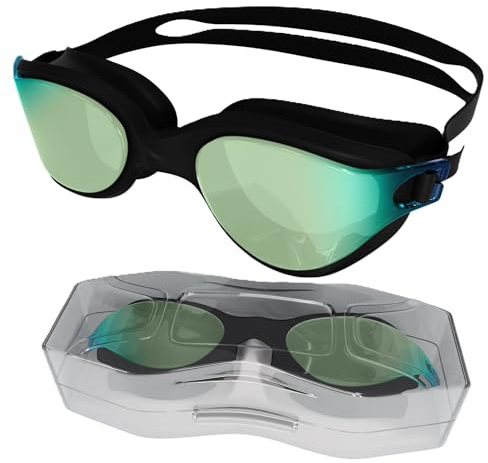 Vestigia gafa natación unisex polarizadas protección UV buceo 100% antifugas