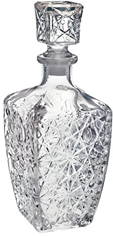 Bormioli Rocco Dedalo Bottiglia Decanter con Tappo cl 78 in Scatola Regalo, 0 0