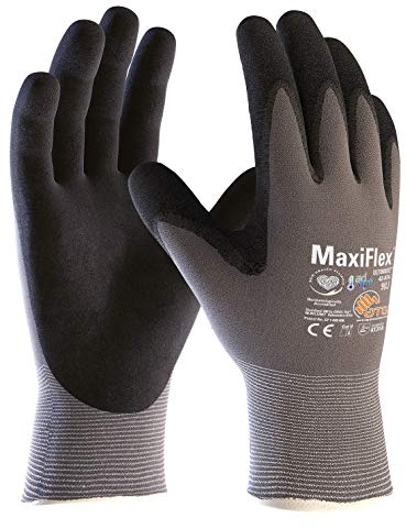 ATG Maxiflex 9 Work Gloves, Assembly Gloves, Size 9, Pack of 12 Pairs