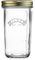 Kilner Wide Mouth Preserve Jar 0.5L (500ml) Glass Storage Jar with Vacuum Seal Lid Ideal for Preserving Whole Fruits Vegetables Pickles Jams