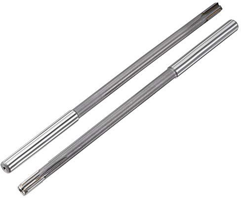 sourcing map 2St Chuck Reibahle Schnellstahl Hartmetallspitze H7, 8 (200mm) Lang 8mm