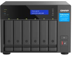 QNAP TVS-h674-i5-32G-US 6 Bay High-Speed Desktop NAS with 12th Gen Intel Core CPU, up to 64GB DDR4 RAM, 2.5 GbE Networking and PCIe Gen 4 expandability (Diskless)