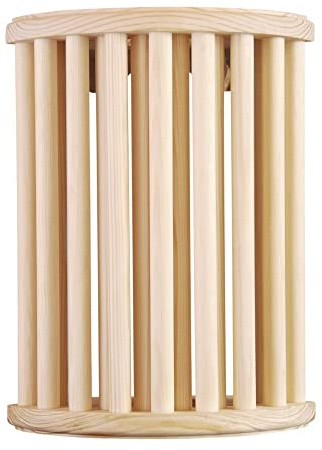 Well Solutions Sauna Lampenschirm Modell 915 | Für Wand- und Eckmontage | Geeignet für jede Innen und Außen Saunakabine