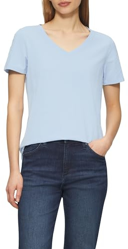 s.Oliver Damen T-Shirt ärmellos Blue 40