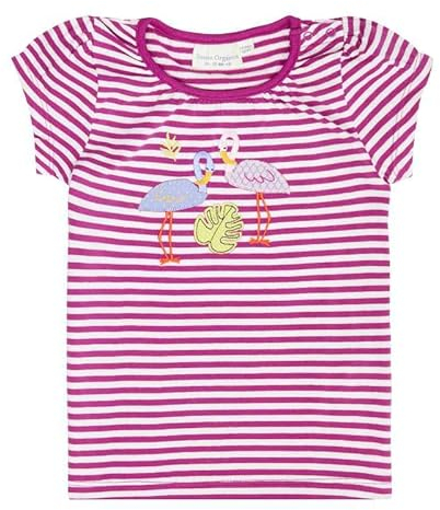 Sense Organics Shirt Kurzarm Gada Berry Stripes, 98