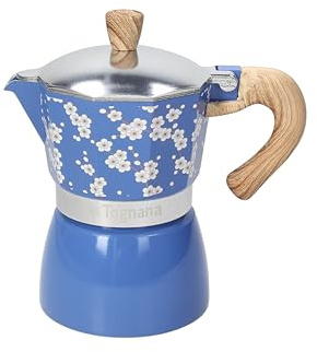 Tognana Japan Collection, Caffettiera 6 tazze, alluminio, blu