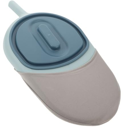 Bacinilla Asa de Plástico, Diseño Redondo Compacto para Pacientes | Ligera y Fácil de Limpiar, Forma Sencilla y Práctica, para Hogar y Coche Color Aleatorio