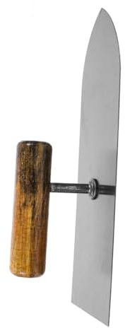 NUOBESTY Llana Inoxidable Herramienta Para Paneles De Yeso Llana Pequeña Para Encintar Yeso Herramienta Para Enlucido De Acabado Paletas Llana De Enlucido