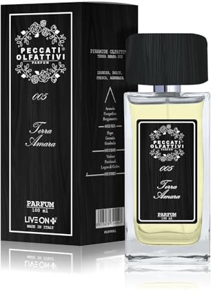 Peccati Olfattivi N.05 Profumo Uomo Equivalente Terra di Herm - Dupe Profumo Maschile Persistente con 30% di Essenza Pura, Fragranza Simile All'Originale con Lunga Durata e Resistente 100 ml Parfum