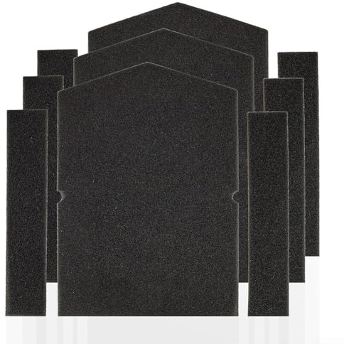Linnkyfloa 3 Set Wäschetrocknerfilter Ersatz kompatibel mit Miele 6057930 und 9688381, Netzsieb für Kondensator und Wärme Wäsche