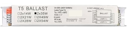 reattore elettronico Lampade fluorescenti 220-240V Ballast elettronico Tubo fluorescente Universale fluorescente elettronico largo(8)