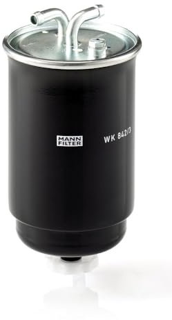 MANN-FILTER WK 842/3 Kraftstofffilter - für Pkw + Transporter | Für PKW, Schutz des Kraftstoffsystems, Injektorschutz, Zuverlässige Kraftstoffversorgung, Echte OE-Technologie