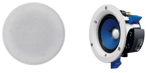 Yamaha NS-IC400WH NS-IW480C Series Natural Sound 3-way In-wall Speaker System White
