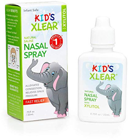 Xlear Naturlig Näs­spray med Xylitol för Barn, 22 ml (Pack of 3)