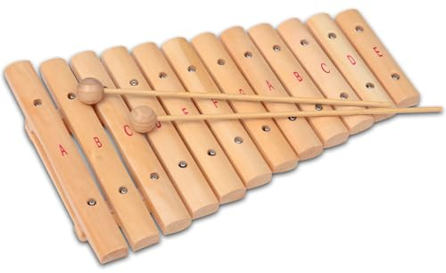 Bontempi - XLW 12 - Holzxylophon, 12 Noten, 35cm