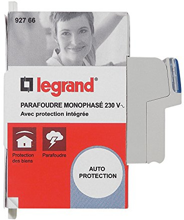 Legrand - Parafoudre modulaire pour logement avec protection intégrée - 2 modules
