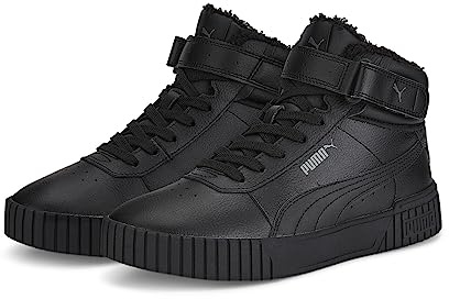 PUMA Damen Carina 2.0 Mid WTR Sneaker, Schwarz (Puma Black Puma Black Dark Shadow), 42 EU